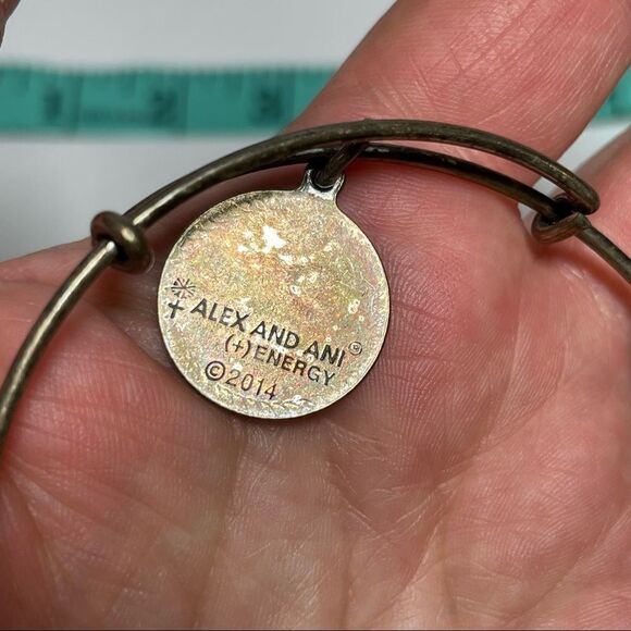 Alex and Ani “J” Monogram Bracelet - Picture 4 of 4